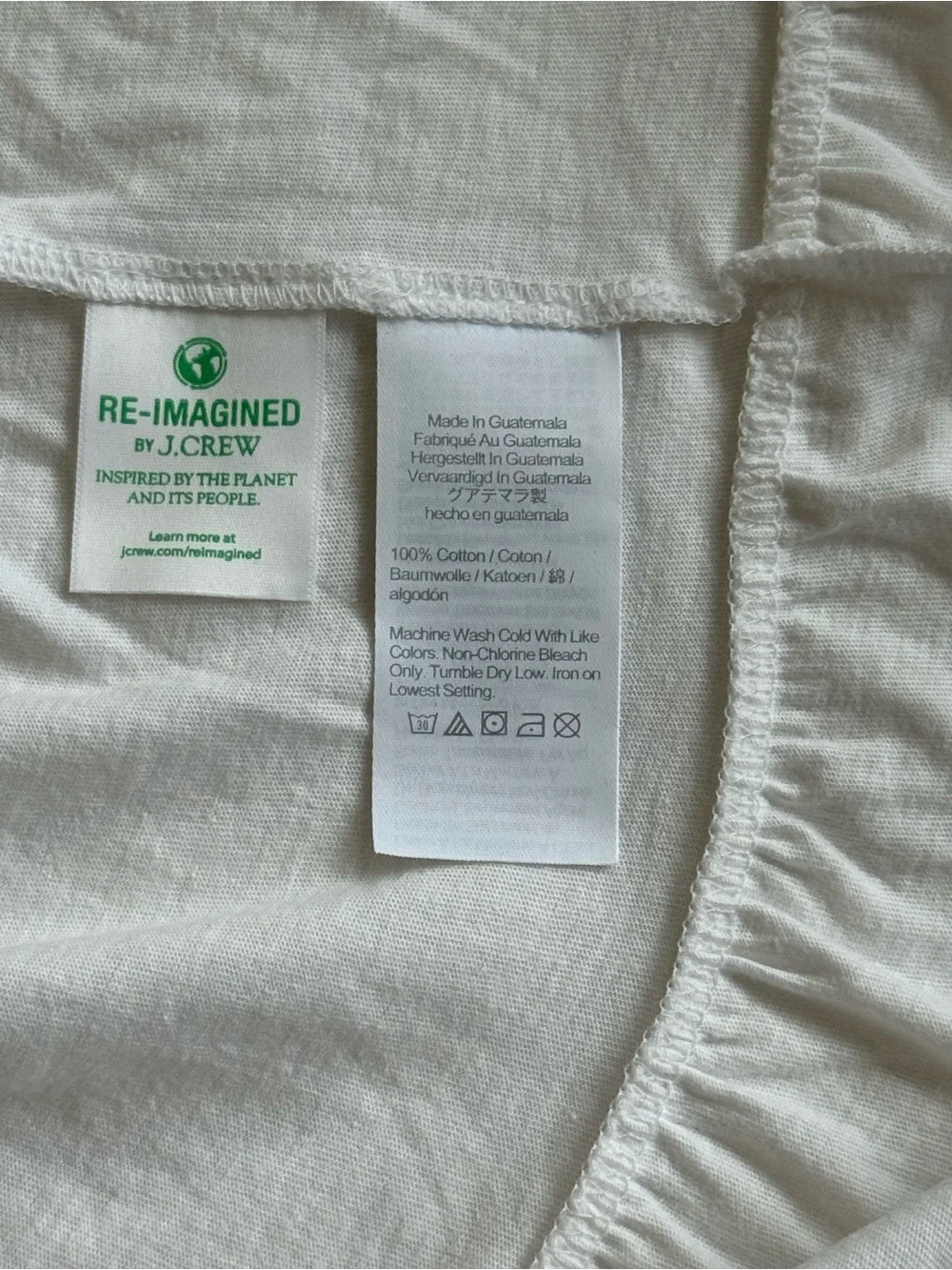 J.Crew Re-Imagined Tiered Ruffle-Sleeve Cotton Dress White Small NWT
